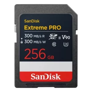 Tarjeta SD SanDisk Extreme 256GB